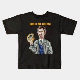 Alan caricature - "Smell my cheese" Kids T-Shirt